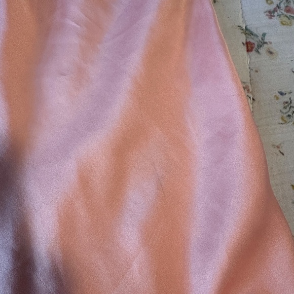 Vintage Victoria's Secret Gold Label Union Made in USA Pink Lingerie Slip Dress - Picture 5 of 11